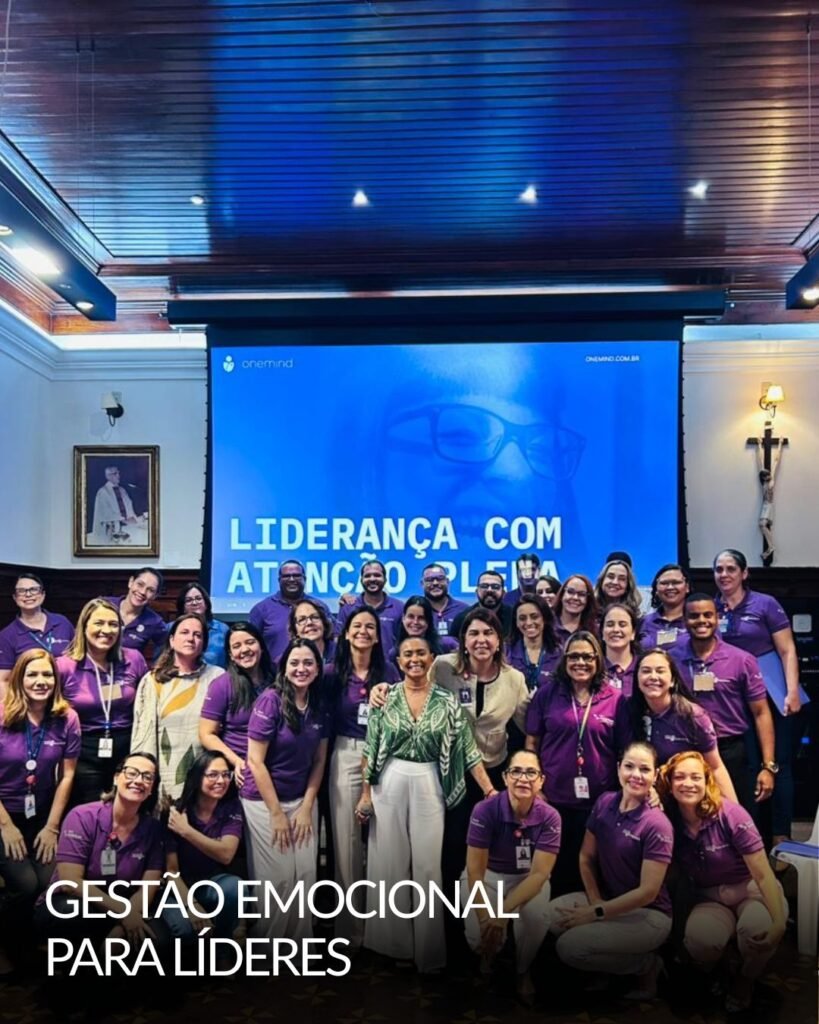 Treinamento gestao emocional para lideres no Hospital Santa Joana Recife